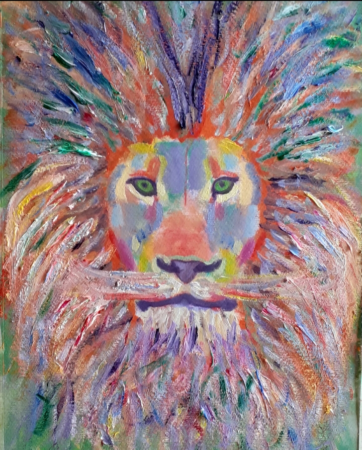 Obra de arte abstracta 3